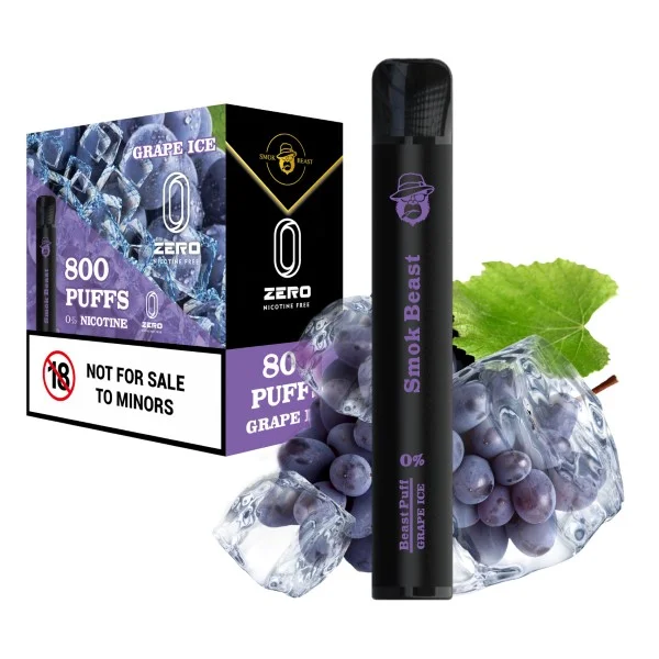 smok beast puff - vape - grape ice 1 0%