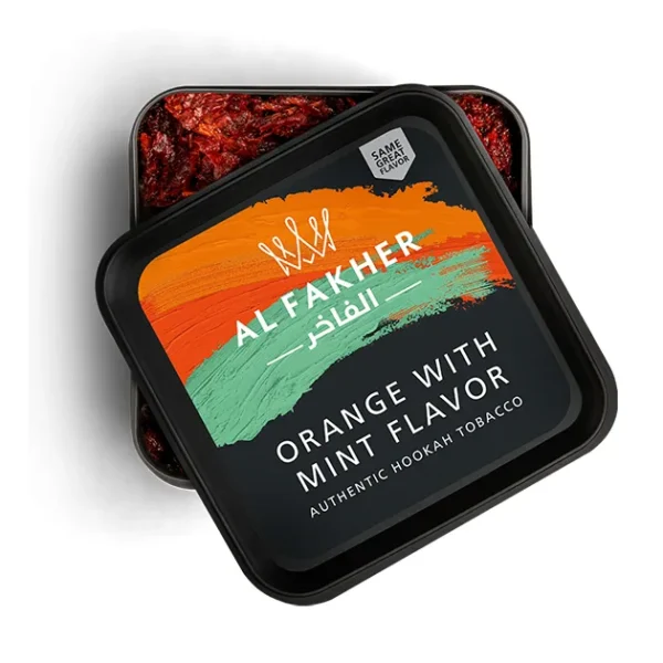 al fakher squeeze green (orange mint)