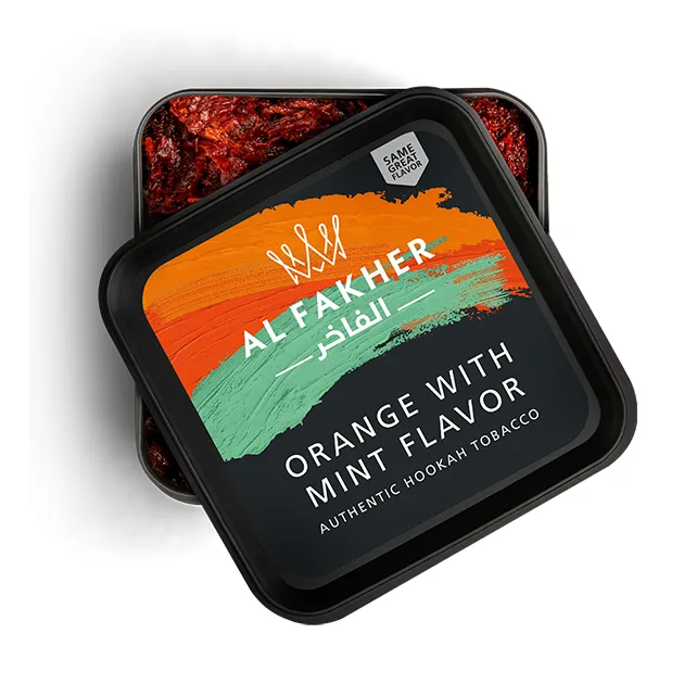 al fakher squeeze green (orange mint)