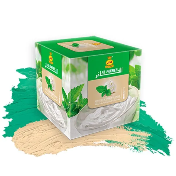 al fakher mint with cream