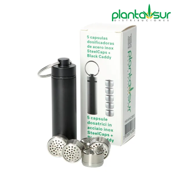 capsule caddy stainless steel x 5 1