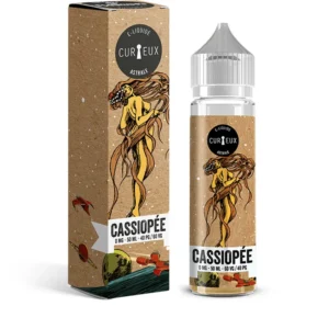 curieux e liquid 50 ml cassiopee