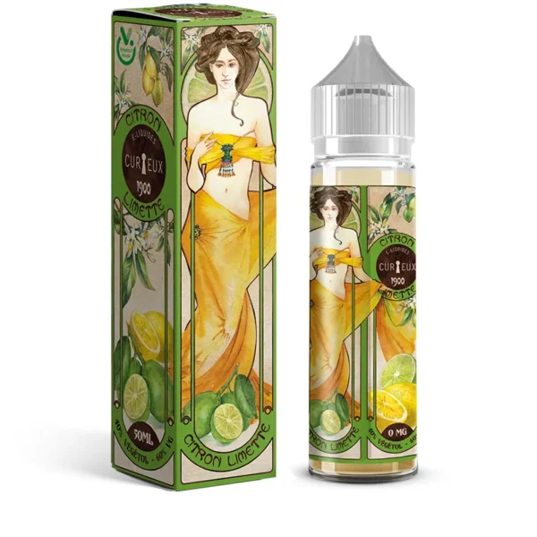 curieux e liquid 50 ml citron limette
