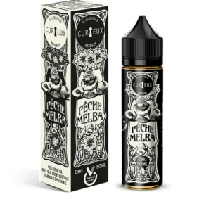 curieux e liquid 50 ml peche melba