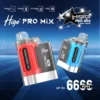 Higo Pro Mix 5 in 1 | 6666 puffs | Raspberry Edition - Image 2