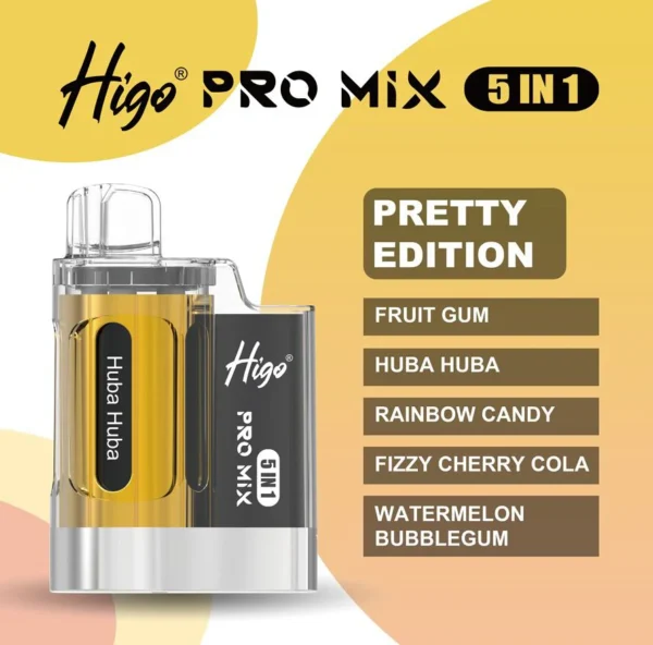 Higo Pro Mix 5 in 1 | 6666 puffs | Pretty Edition • Smok-beast