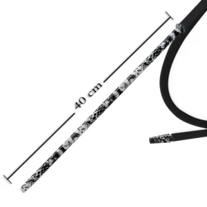 tuyau silicone paname reptile black